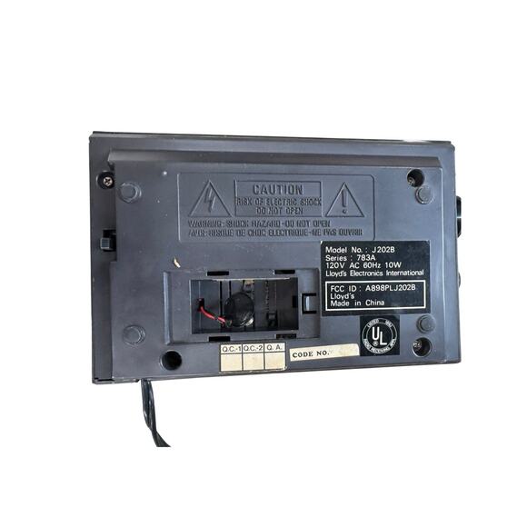 LLoyds FM/AM Electric Clock Radio - Picture 4 of 13